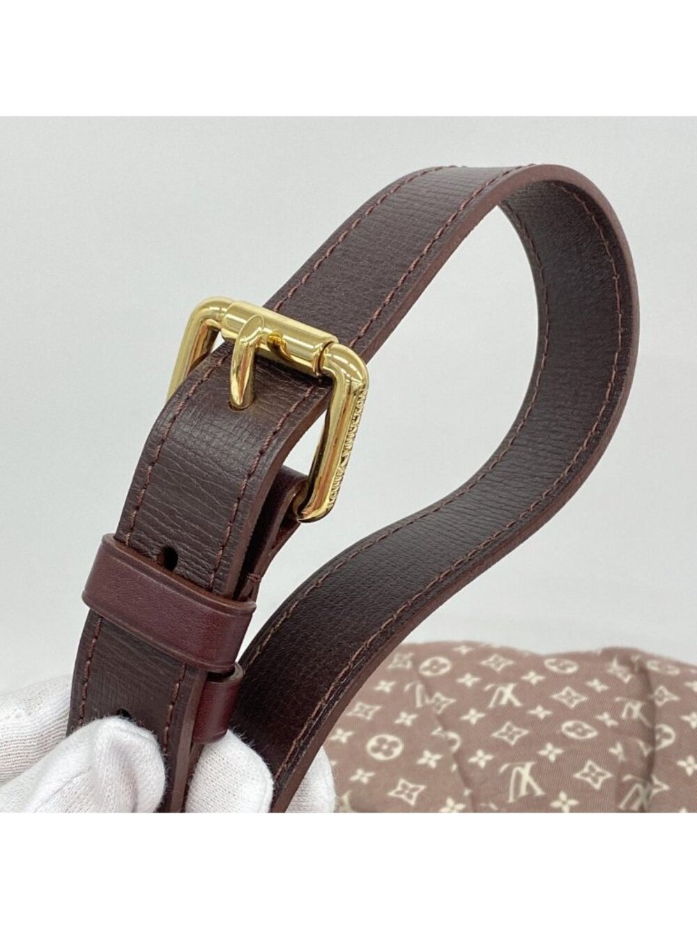 Louis Vuitton Shoulder Bag Monogram Idyll Rhapsody MM Sepia - Picture 8 of 9